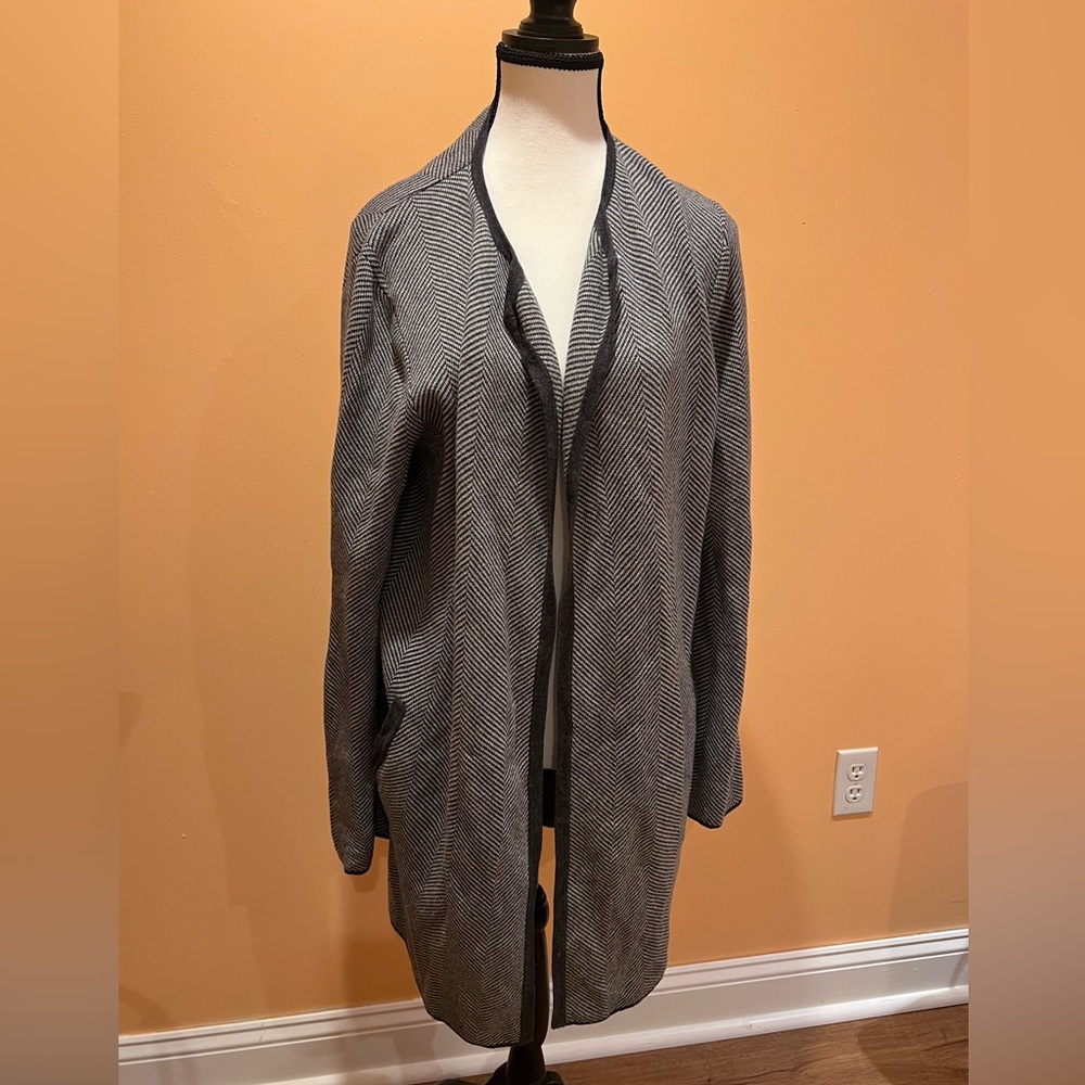 JCrew grey cover up - medium
